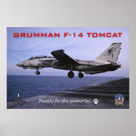 F-14 Tomcat Poster
