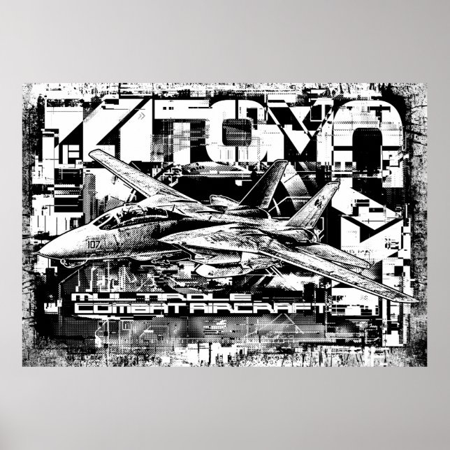 F-14 Tomcat Poster Paper (Matte) Poster (Frente)