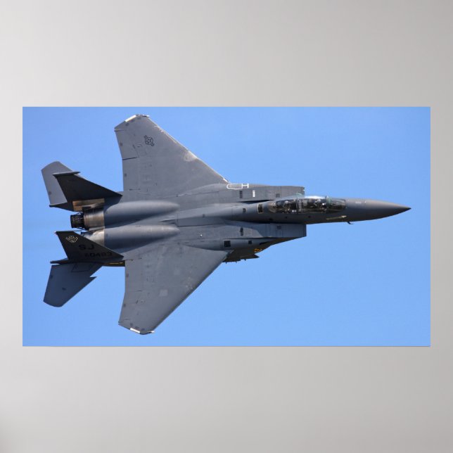F-15E Poster de Águia de Greve (Frente)