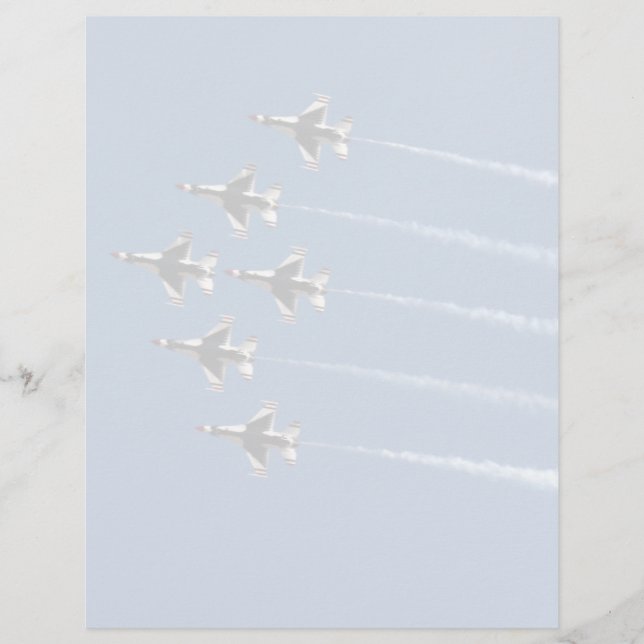 F-16 Formação Delta de Thunderbird (Frente)