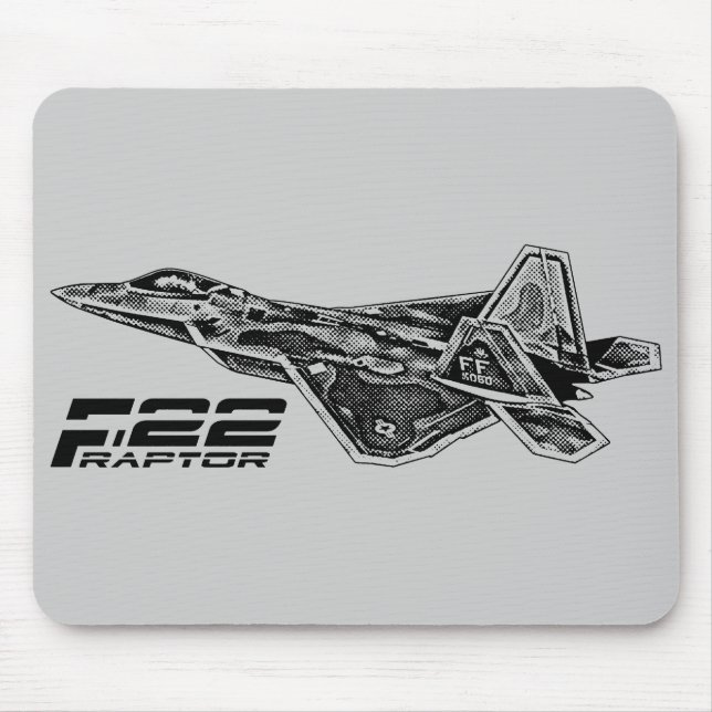 F-22 Mousepad do RAPTOR (Frente)