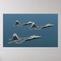 F-22A Poster da aeronave Raptor