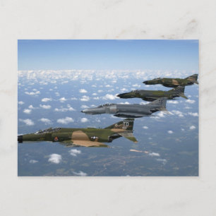 F-4 Cartão postal de voo do Patrimônio Phantom II