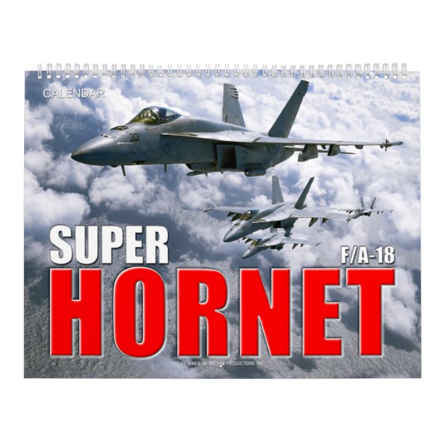F/A-18 Calendário SUPER HORNET (Capa)