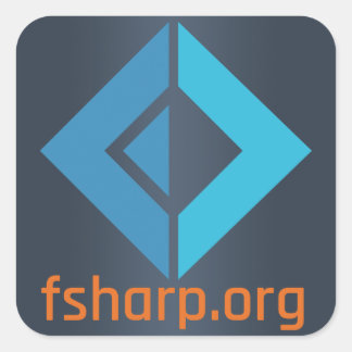 F# Adesivos da Fundação de Software
