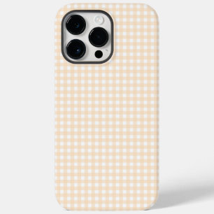 F & L Peach Gingham