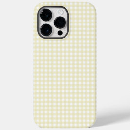 F & L Yellow Gingham