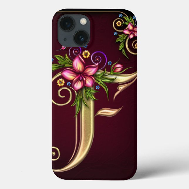 F Monograma iPad Air Case (Verso)