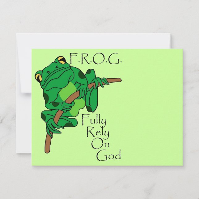 F.R.O.G. Confie em Deus #1 (Frente)