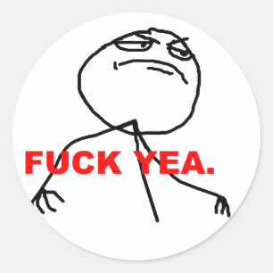 f*uck sim, meme adesivos