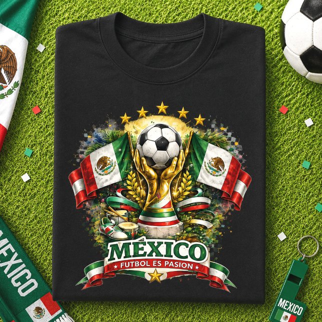 Fã de Futebol México El Tri Copa do Mundo de Futeb (Criador carregado)