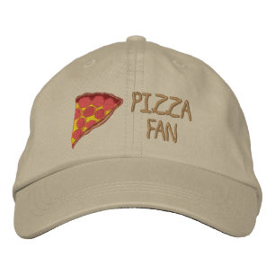 Fã de Pizza de Pepperoni - Boné Bordado