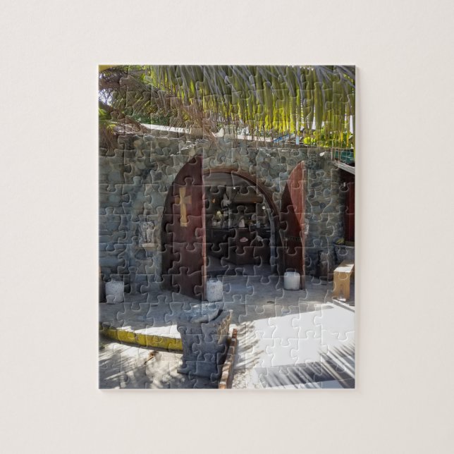 Fábrica de Cameo, Roatan, Honduras quebra-cabeça (Vertical)