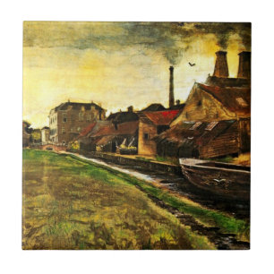 Fabrica de ferro em Haia por Vincent van Gogh
