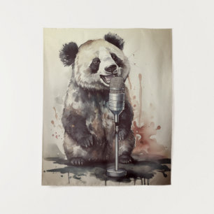 Fábrica de Música Panda Personalizada Tapeçaria Ca