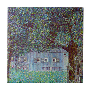 Fábrica do Alto Áustria por Gustav Klimt