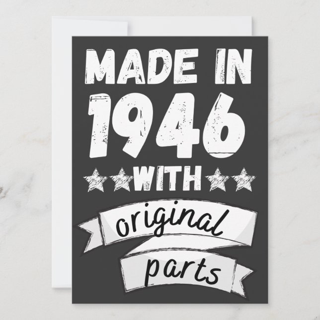 fabricado em 1946 com peças originais, (Frente)