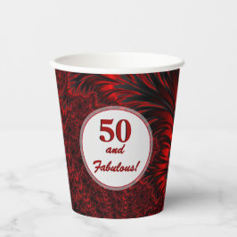 Fabuloso 50 Noivado Fractal Vermelho Brilhante e b