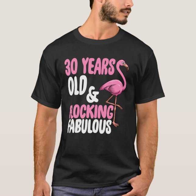 Fabuloso aniversário de 40 anos de Flocagem Camisa (Frente)