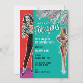 Fabuloso Convite de festas de Natal