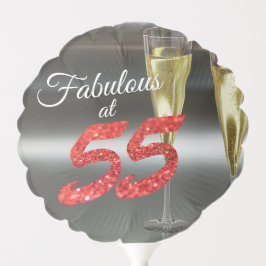 Fabuloso no 55 Festa Glitter de Coral Girly Birthd