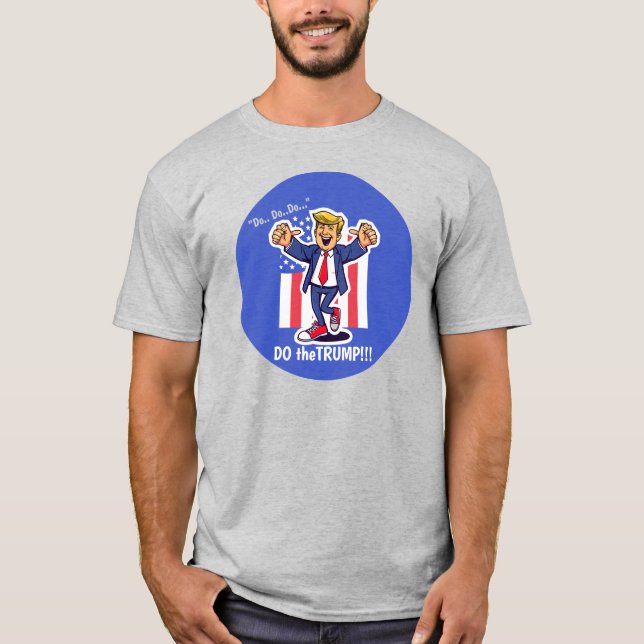Faça a camiseta do desenho Trump (Frente)