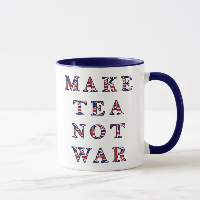 Faça a caneca da guerra do chá não (Direita)