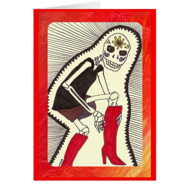 Faça a meus o cartão vermelho (Frente)