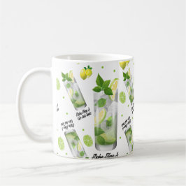 Faça a meus uma gim e um tónico caneca branca