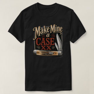 Faça a minha uma camiseta Case XX de canivete