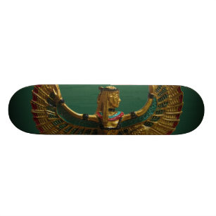 Faça a ondas o skate egípcio do anjo