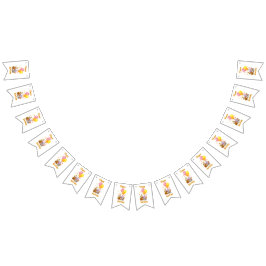 Faça Aniversário Coleção Animal Bandeira de Buntin