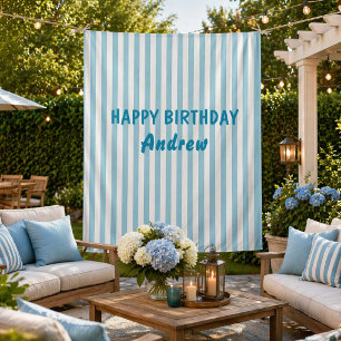 Faça Aniversário Faixa Personalizada Tapeçaria de