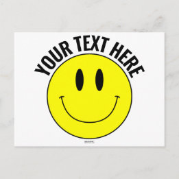 Faça, Crie Seu Próprio Cartão Postal Smilie Sorris
