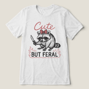 Faca de Guaxinim Fofo porém Feral