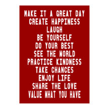 Faça dele um Poster Inspirador de Excelente dia
