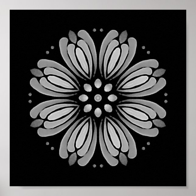 Faça download do seu próprio Poster de Mandala Flo (Frente)