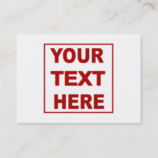 Faça-lhe você mesmo cartões de visitas feitos sob