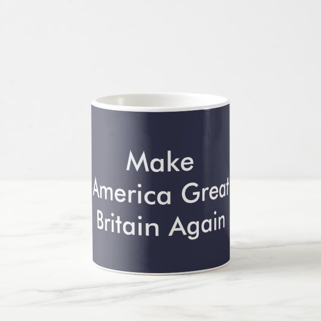 Faça o AZUL da caneca de café de América Grâ (Centro)