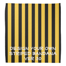 FAÇA O Design DA SUA Bandana ESTRIPADA V030A
