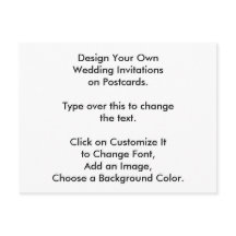 Faça o Design nos seus próprios Convites de casame