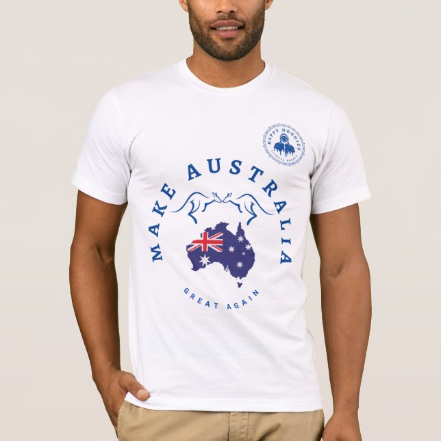 Faça o Excelente da Austrália de novo a camiseta (Frente)
