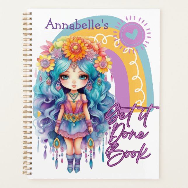 Faça o Planejador de Menina Bonita (Frente)