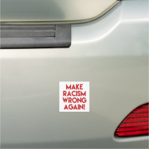 Faça o racismo errado de novo! Protesto Anti-Racis