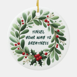 Faça o seu caminho para o Enfeites de natal Maior