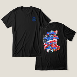 Faça o Skate da América novamente com a bandeira -