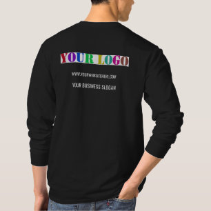 Faça o Upload do Logotipo da Sua Empresa Camiseta