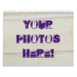 Faça seu próprio ~ 2012 do calendário