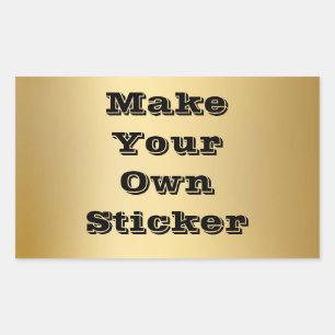 Faça seu próprio adesivo
