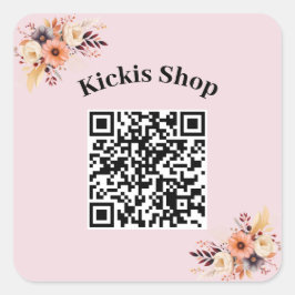 Faça seu próprio adesivo de código QR da empresa